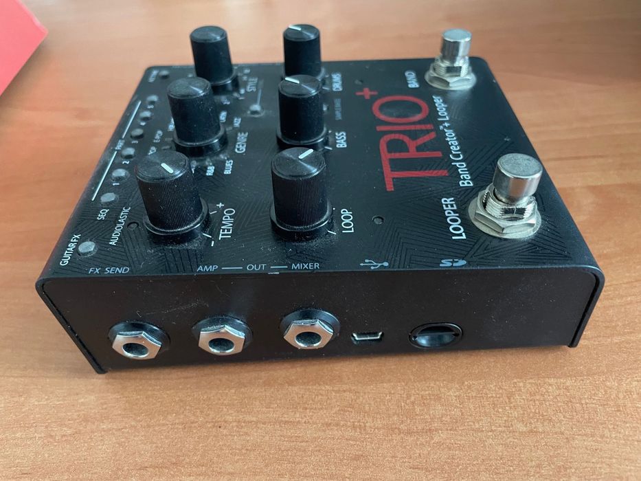 Digitech Trio+, bandcreator and looper. Genialny akompaniament!