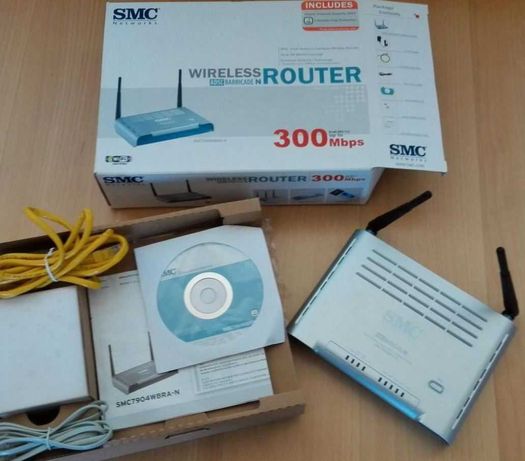 Router Wireless SMC7904WBRA-N 300Mbps