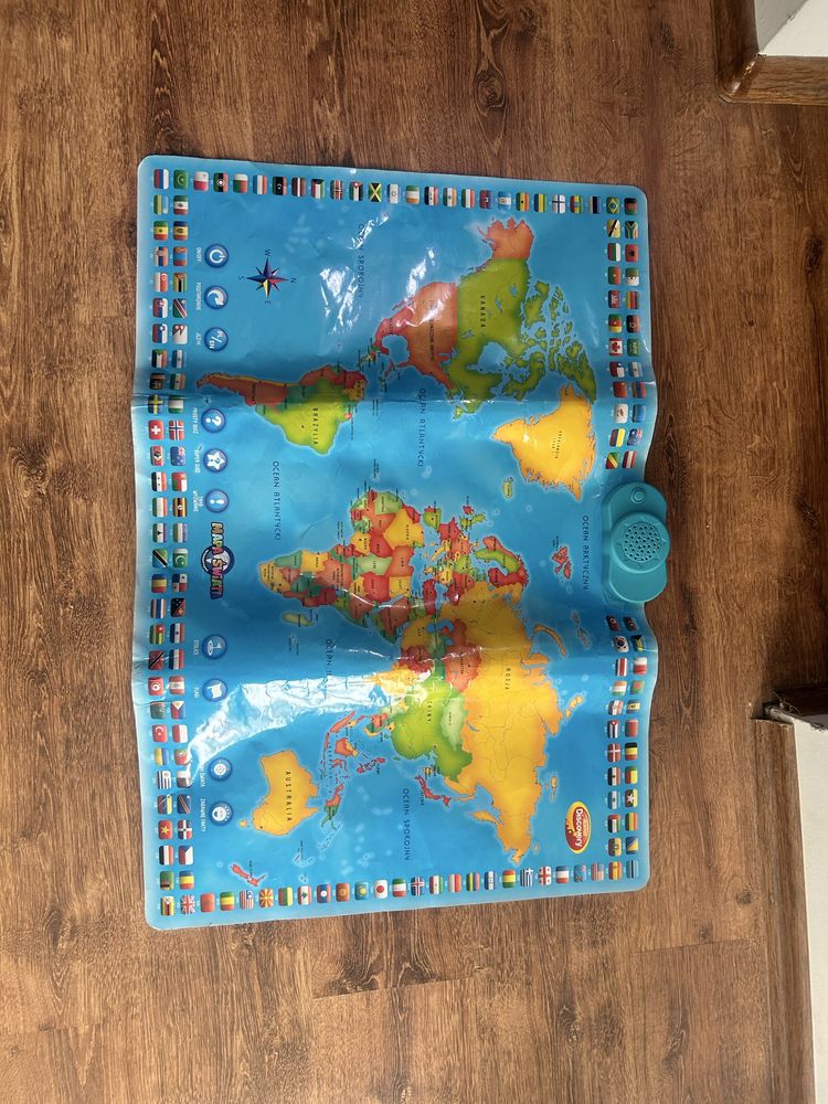 Mapa świata interaktywna - dumel