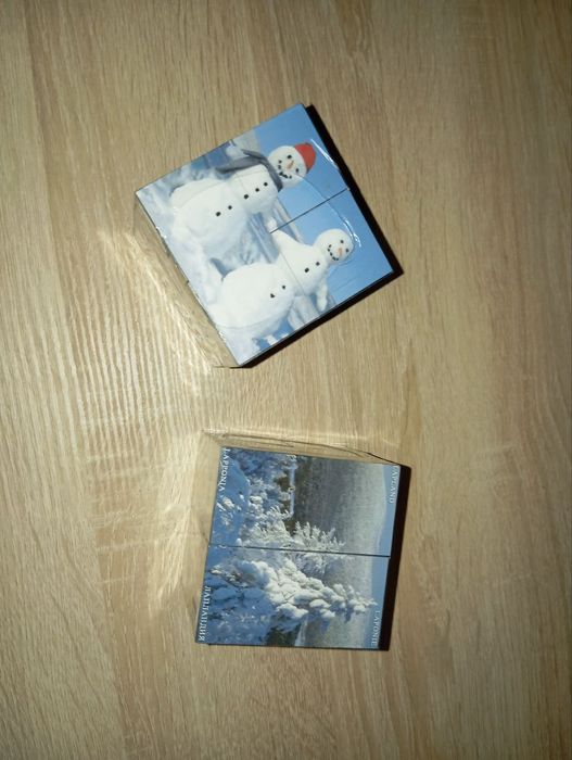 Новорічний кубік рубік