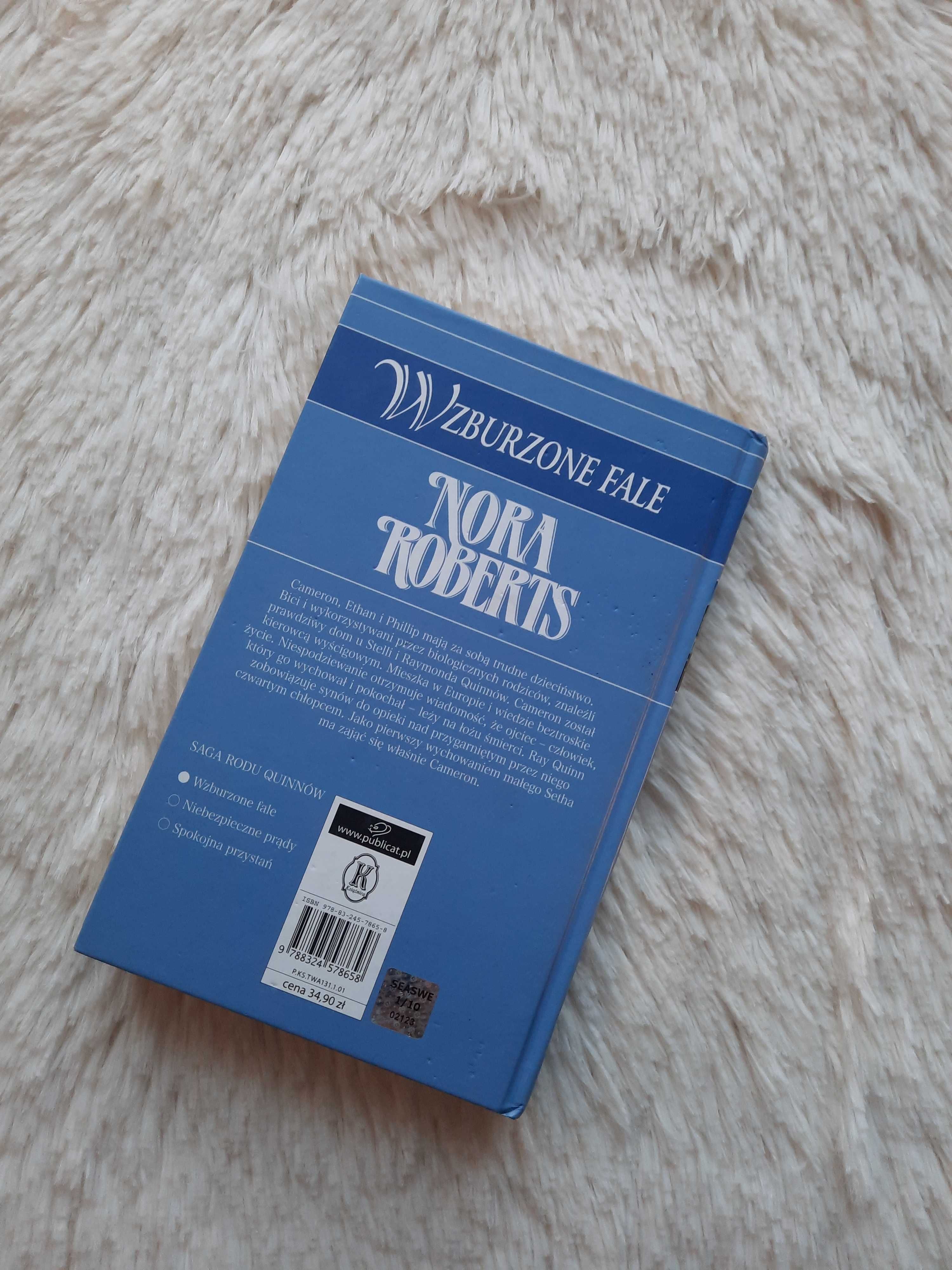 Książka Wzburzone fale Nora Roberts