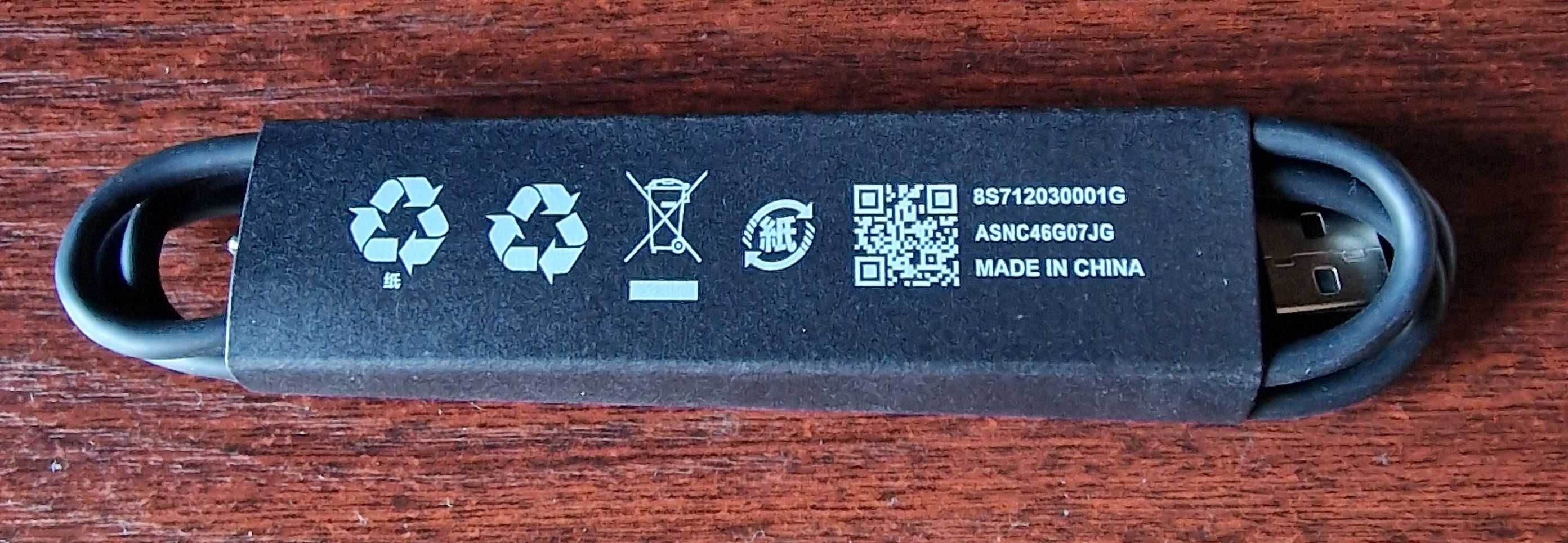 Kabel ładujący USB standard - USB C, 100 cm L, nowy