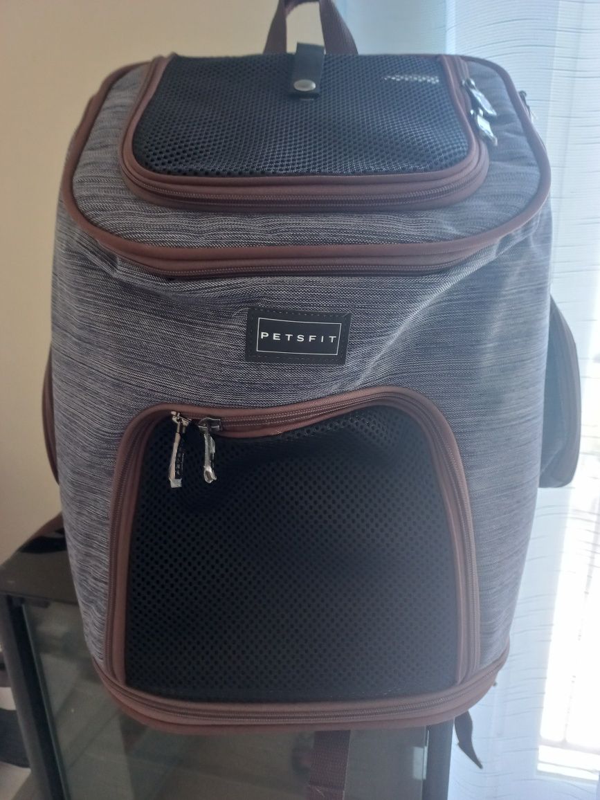 Mochila transportadora de pet
