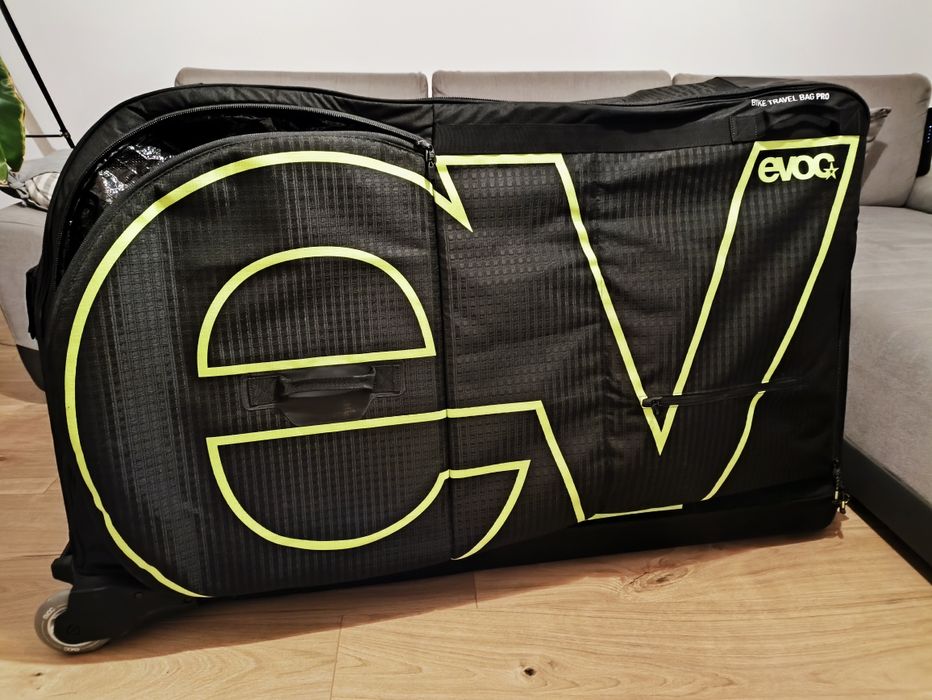 Walizka rowerowa EVOC BIKE TRAVEL BAG PRO, super stan