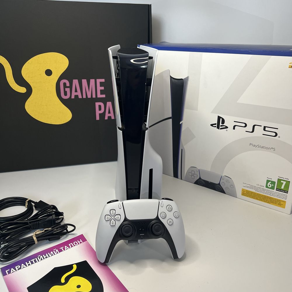 Playstation 5 slim +139 ІГОР Б/У +ГАРАНТІЯ 12 міс (FC 24 та ін)