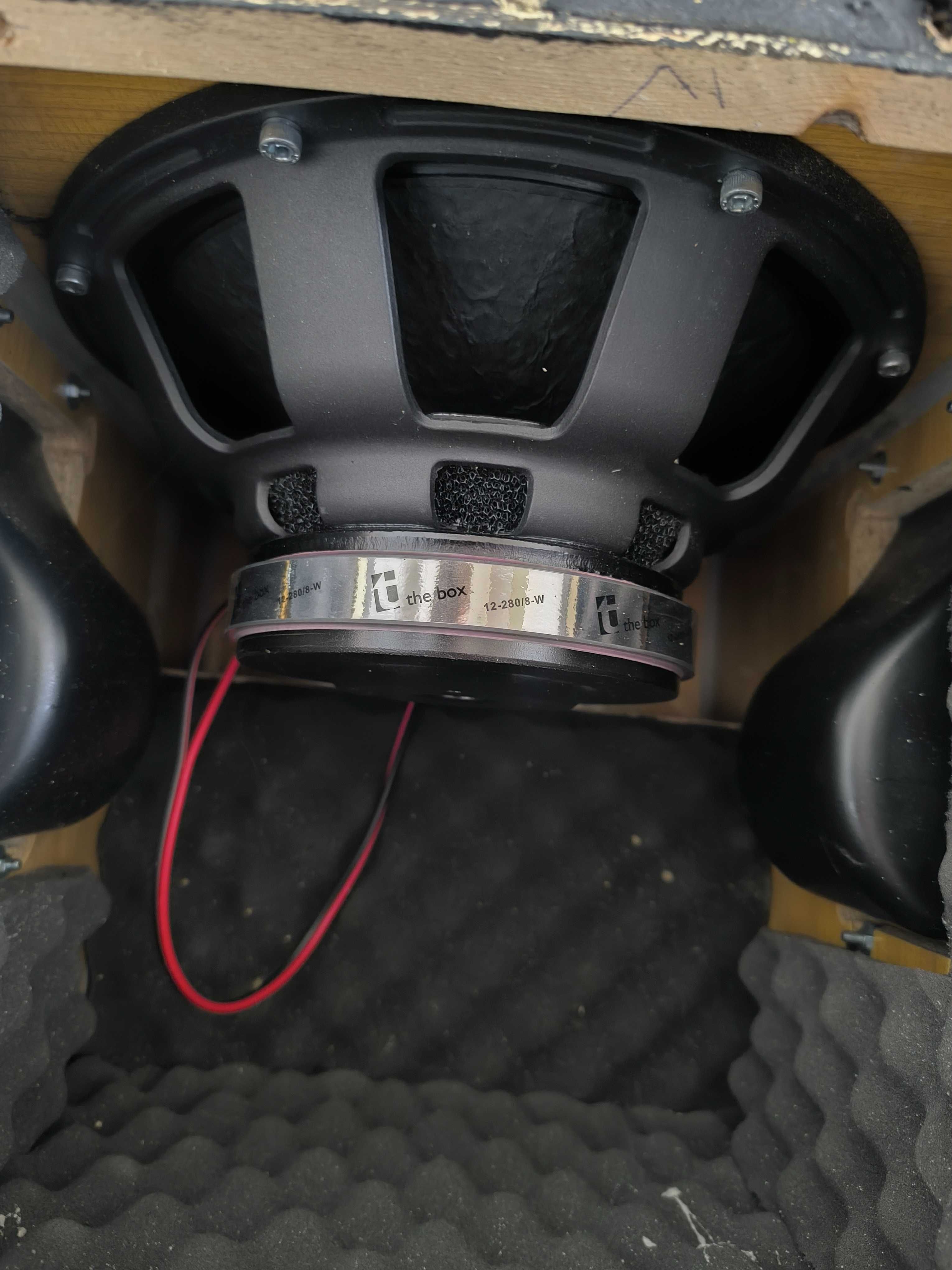 BP 6TH na głośnikach THE BOX Speaker 12-280/8-W