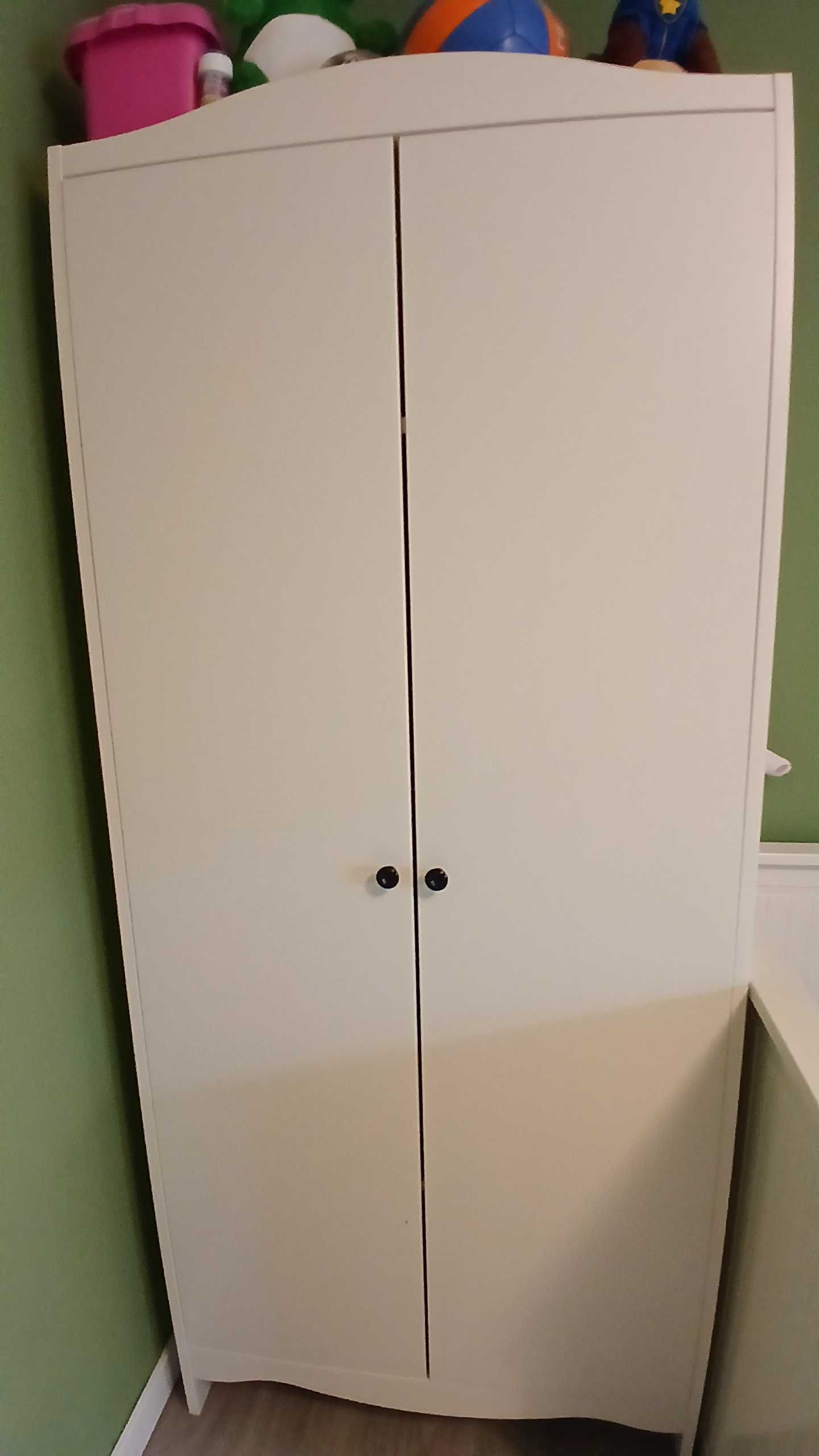 Roupeiro Infantil de 2 Portas – Branco