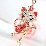 Porta-chaves "Foxy Lady" novo e selado