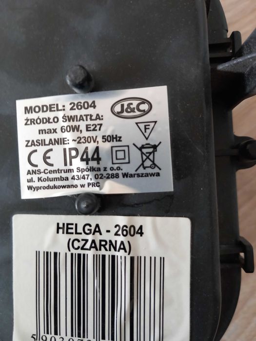 2 x kinkiet lampa loft