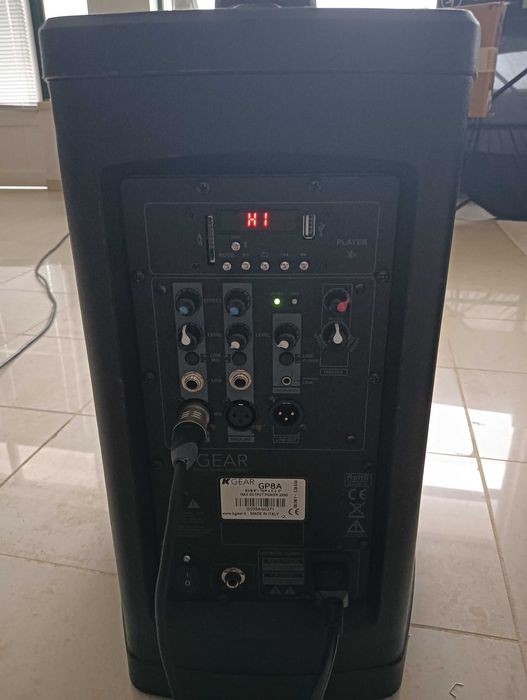 Sistema Som em Torre Activo Kgear GP8A - usado