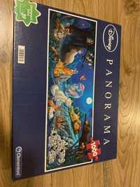 Puzzle panorama Disney Clementoni 1000szt