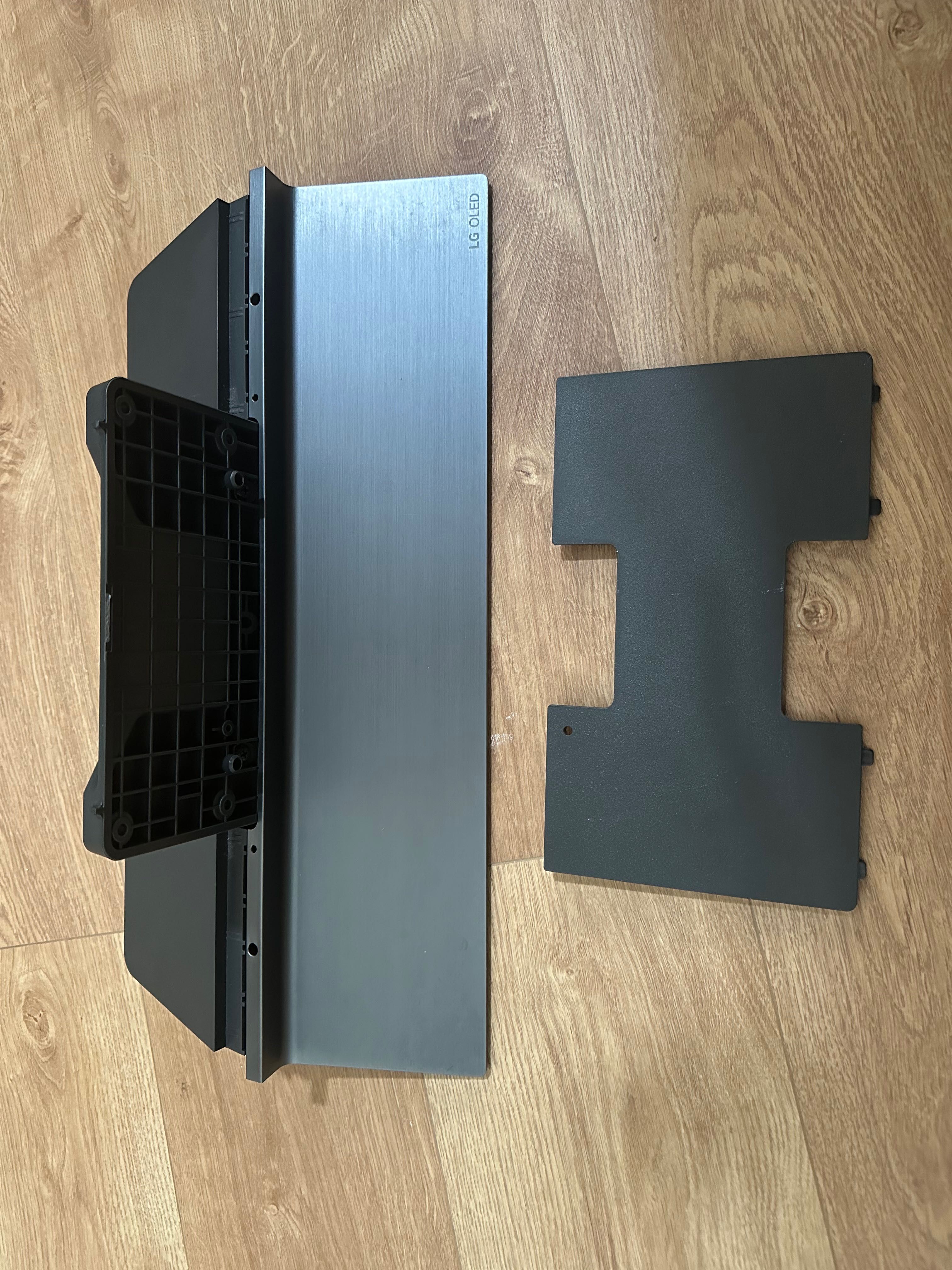Base original LG OLED 55” – suporte metálico (linha C2 / A2)