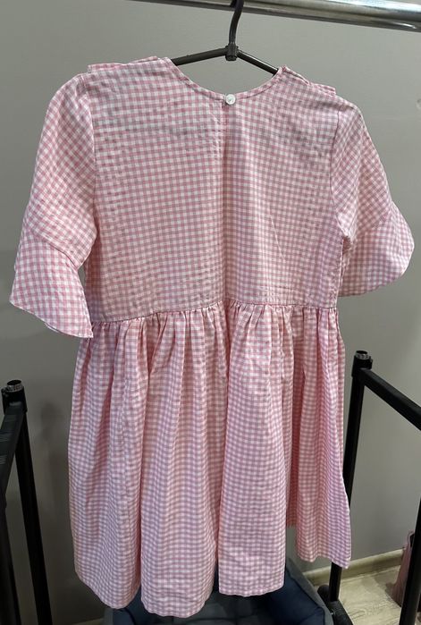 Сукня рожева коротка