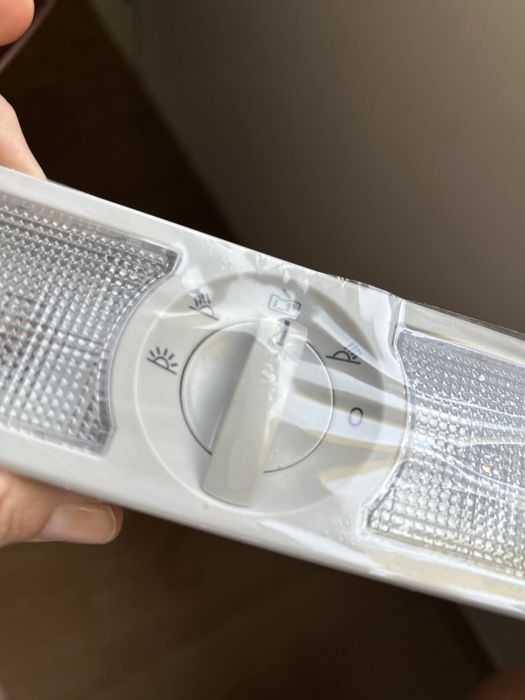 Luz de leitura do teto traseiro do carro