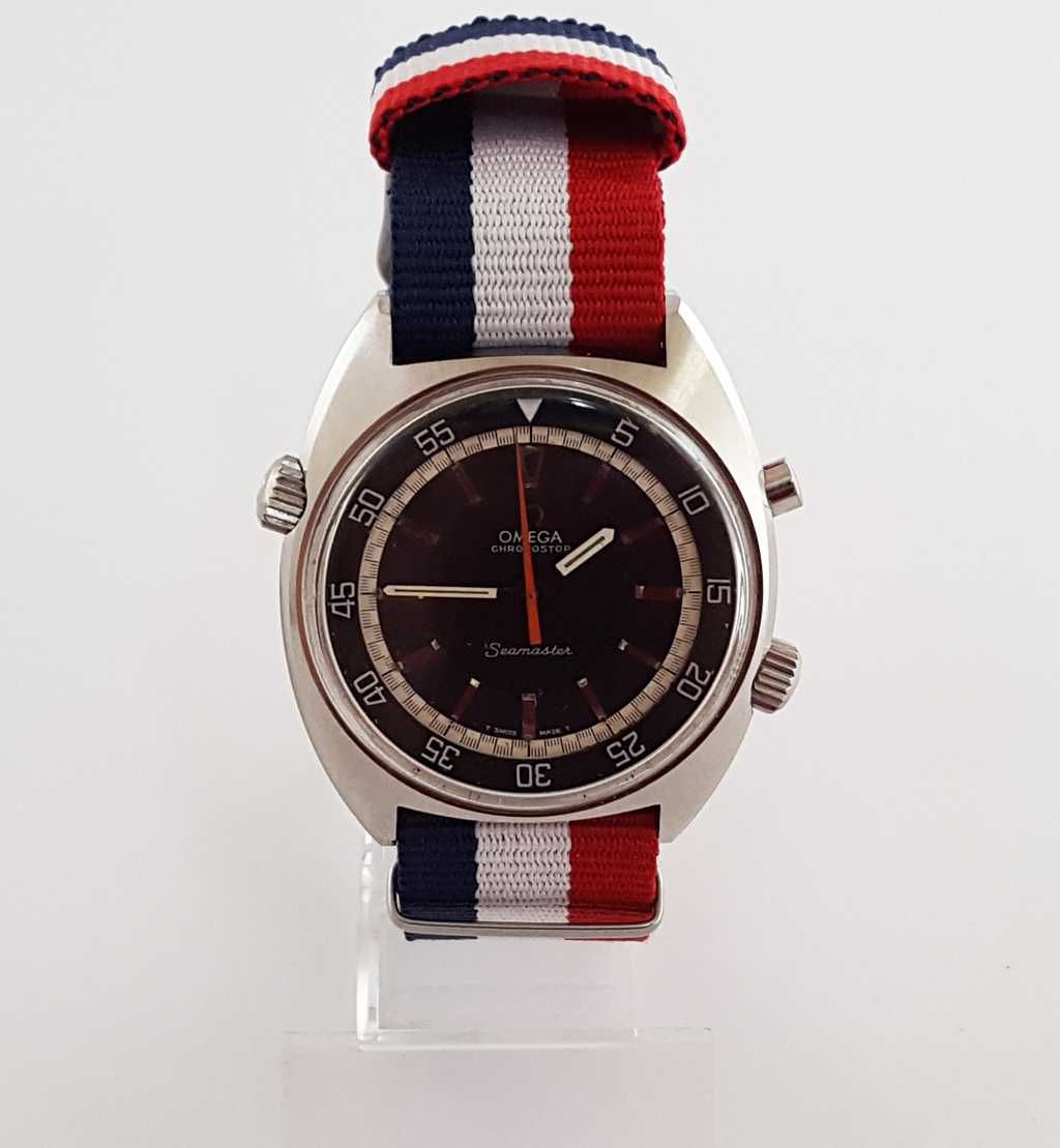 Szwajcarska UNIKATOWA Omega Seamaster Chronostop - 1969 rok