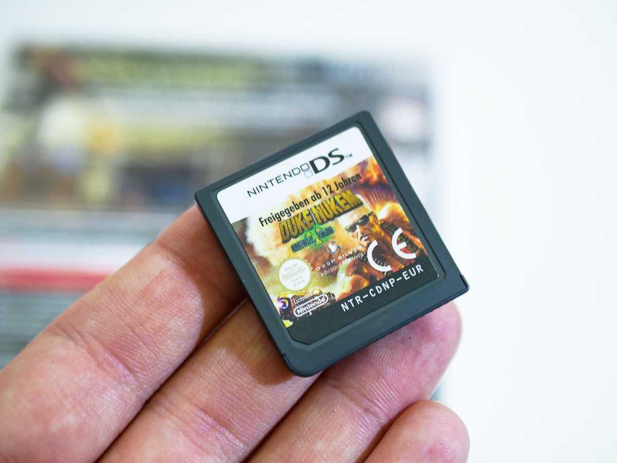 Gra Duke Nukem Critical Mass Nintendo DS 3ds ideał kompletna, RZADKOŚĆ