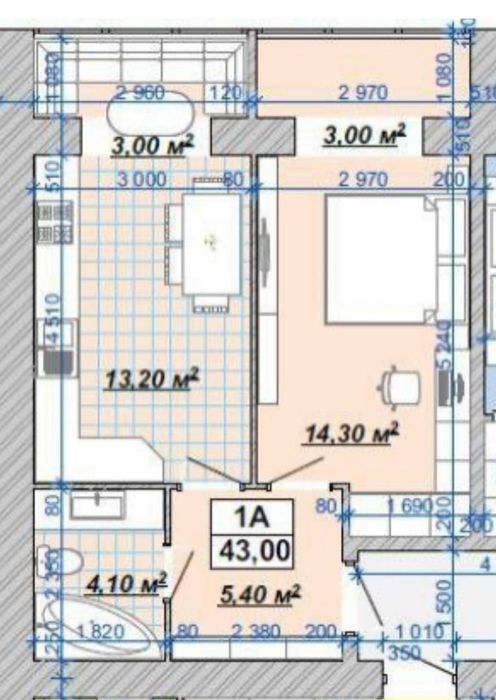 Продаж 1-кімнатної квартири в Центрі. ЖК Княгинин.