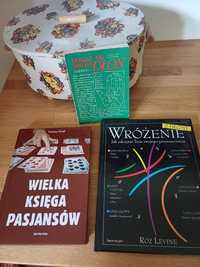 Książki. Pasjans. Wróżenie z dłoni