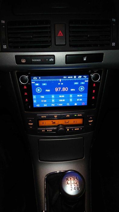 Radio android 12 Toyota Avensis T25 wifi gps Bluetooth
