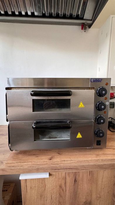 Piec do pizzy dwukomorowy Royal Catering