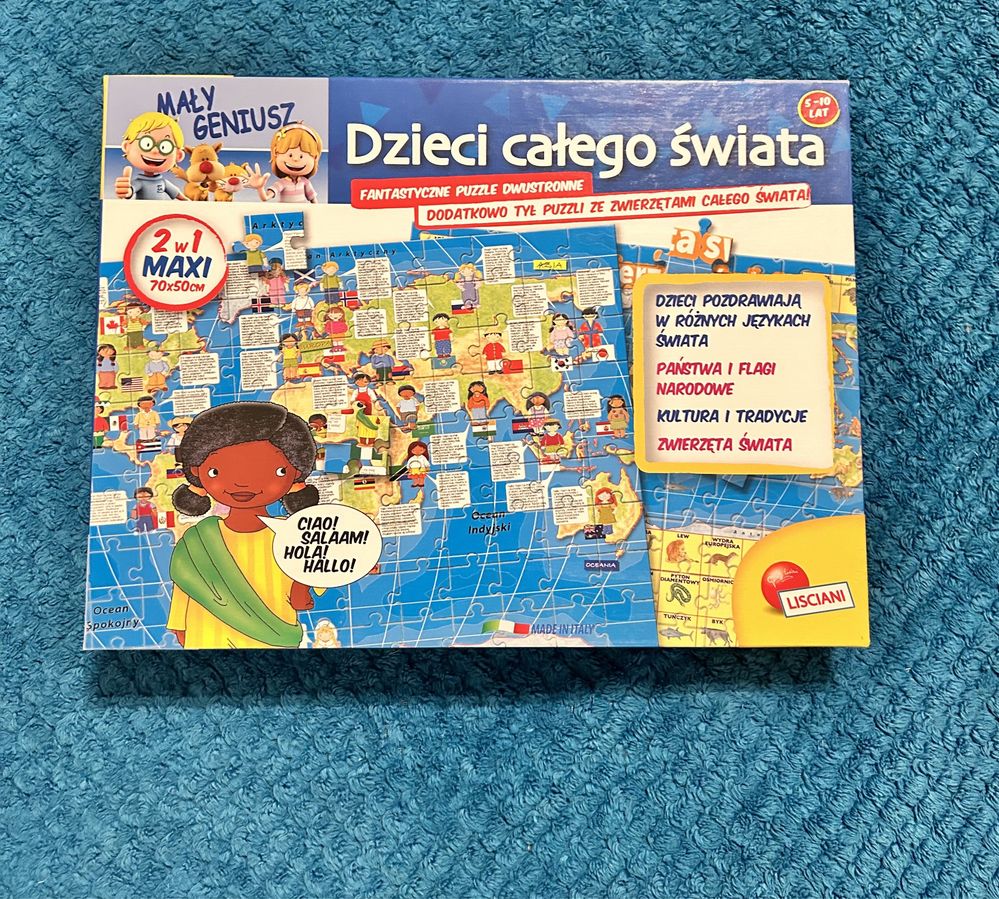Mały Geniusz - Dzieci Całego Świata Puzzle