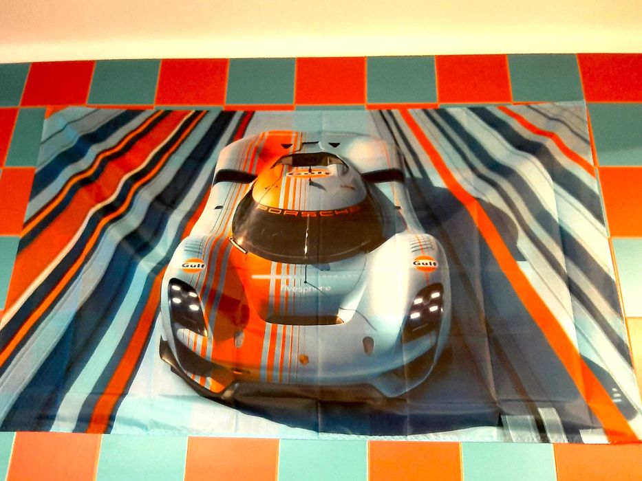 Automobilia Poster em Tecido Porsche 917