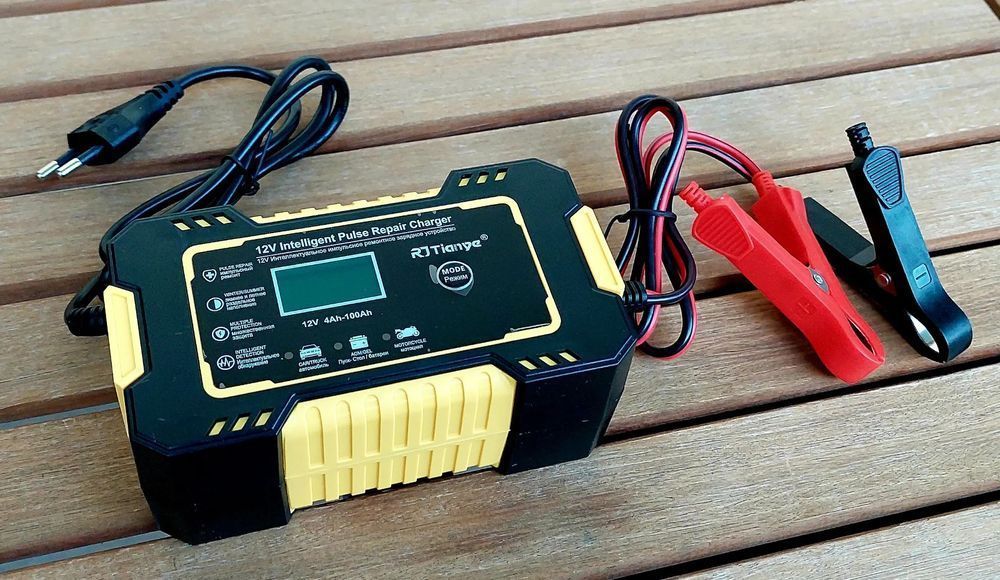 Carregador estabilizador baterias inteligente 12v - 6A