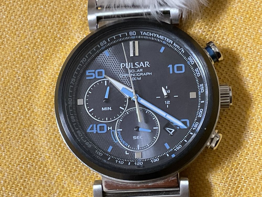 Zegarek Pulsar Solar 43 mm Słoneczny