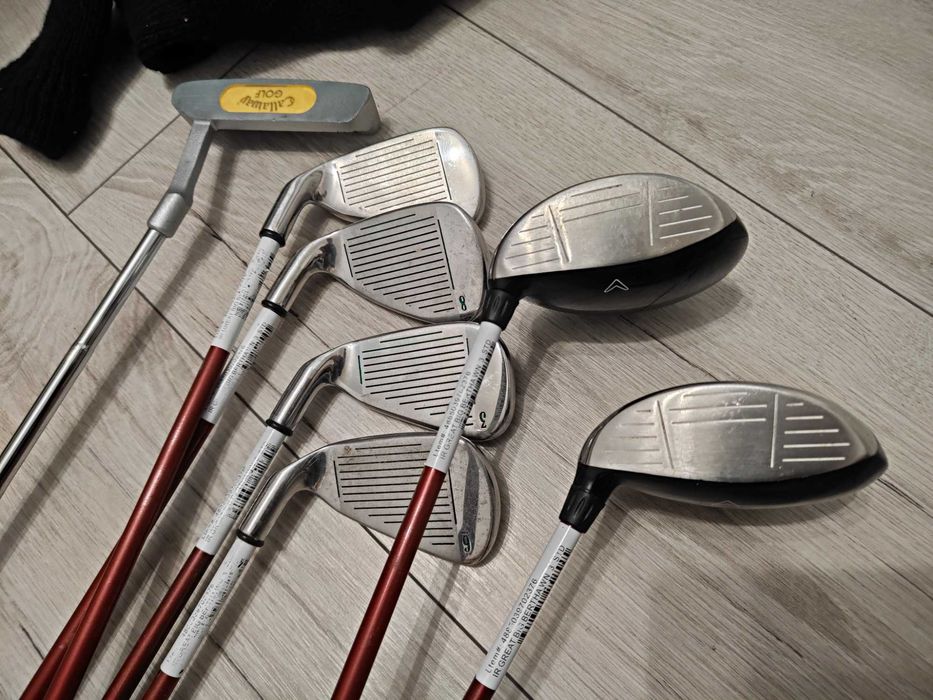 Kije golfowe Callaway X20 L Flex Iron Wood Putter kij kije do golfa