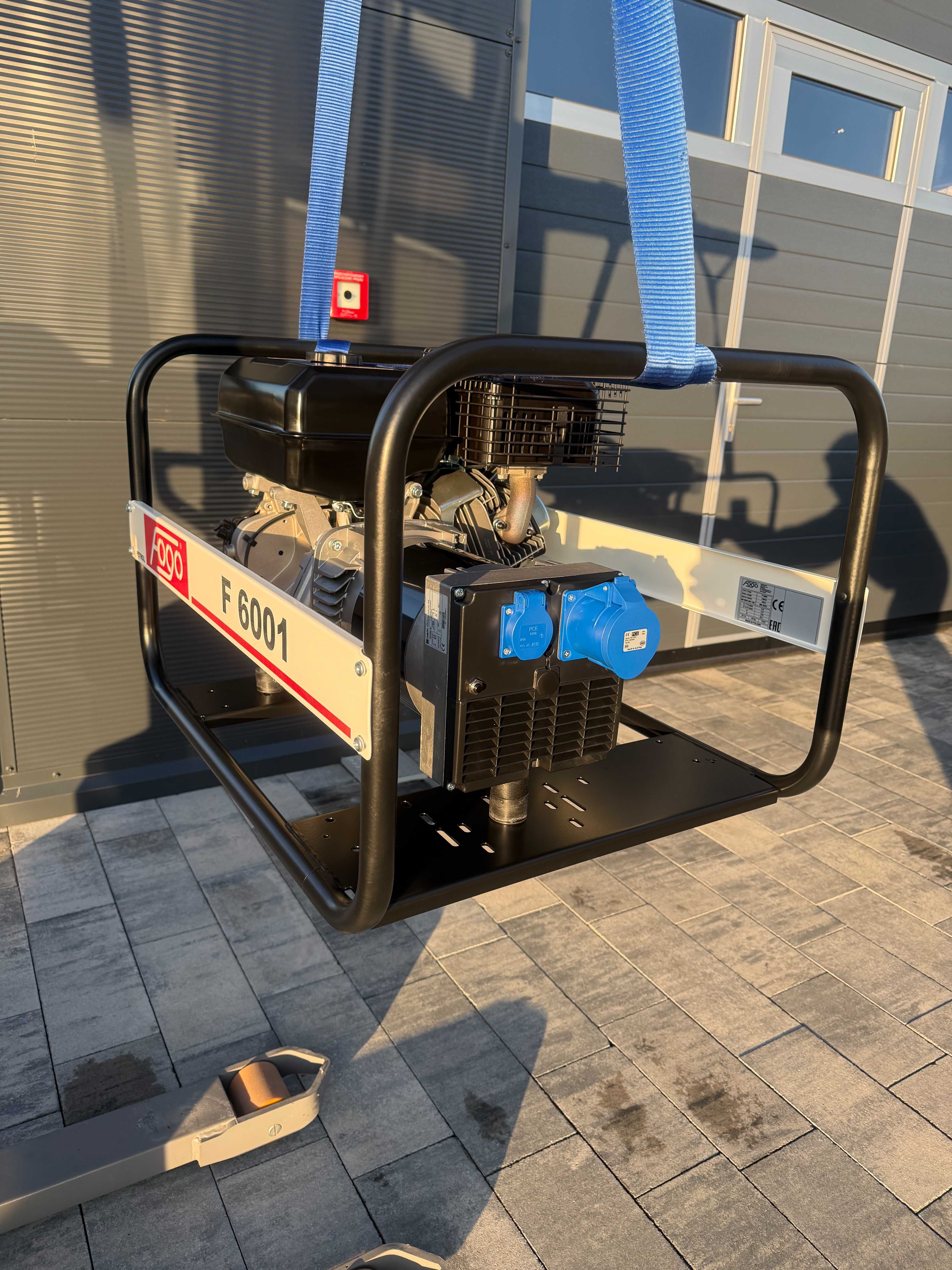 Agregat Prądotwórczy FOGO  F 6001  max moc 6.6 kW  230V   PROMOCJA !