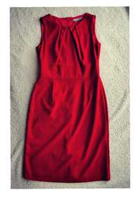 Czerwona sukienka na wesele elegancka Heine Ashley Brooke