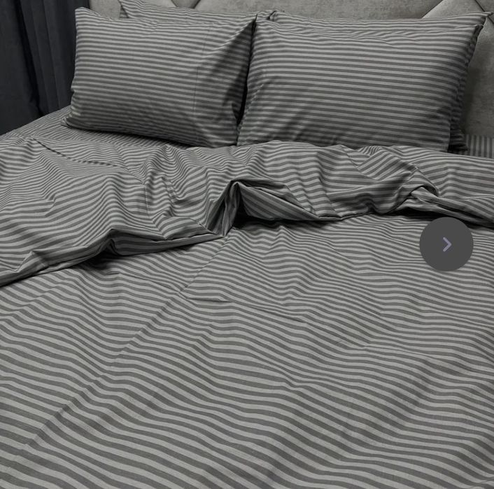 Постільна білизна бязь голд люкс смужка / однотон