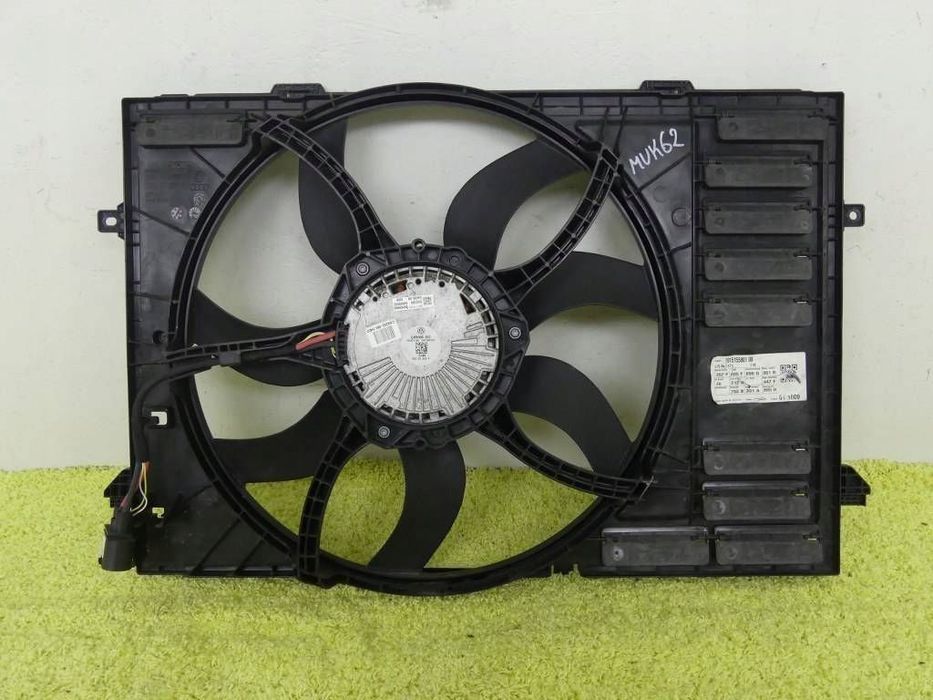 wentylator chłodnicy vw transporter t5 lift t6 multivan 10-24r 600wat igła