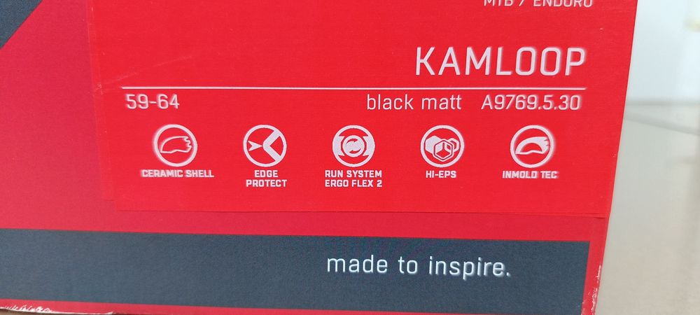 Kask Alpina Kamloop czarny Mat.