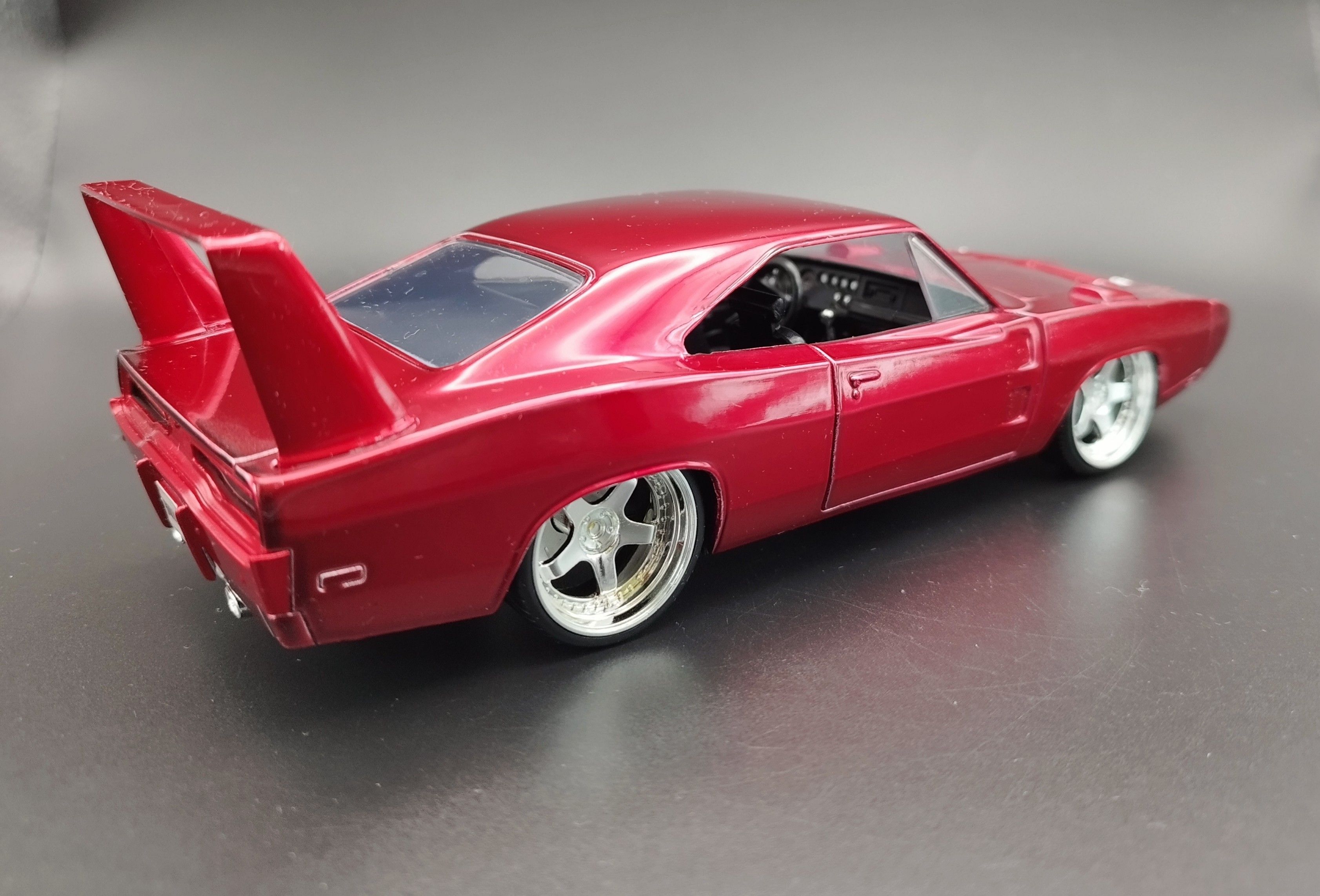 1:24 JadaToys1969 Dodge Charger Daytona Metallic Red Fast & Furious