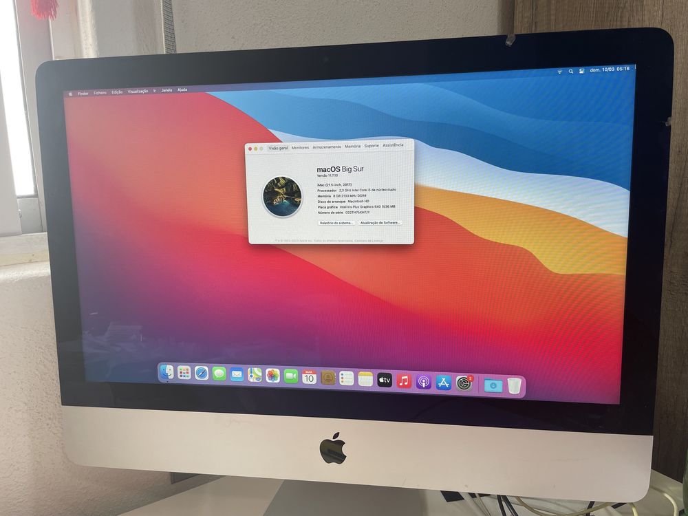 IMAC 21,5 4k 2017