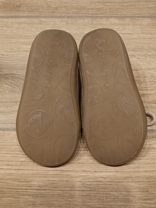 Buciki dziecięce sneakersy niskie Naturino Cocoon brokat roz. 20