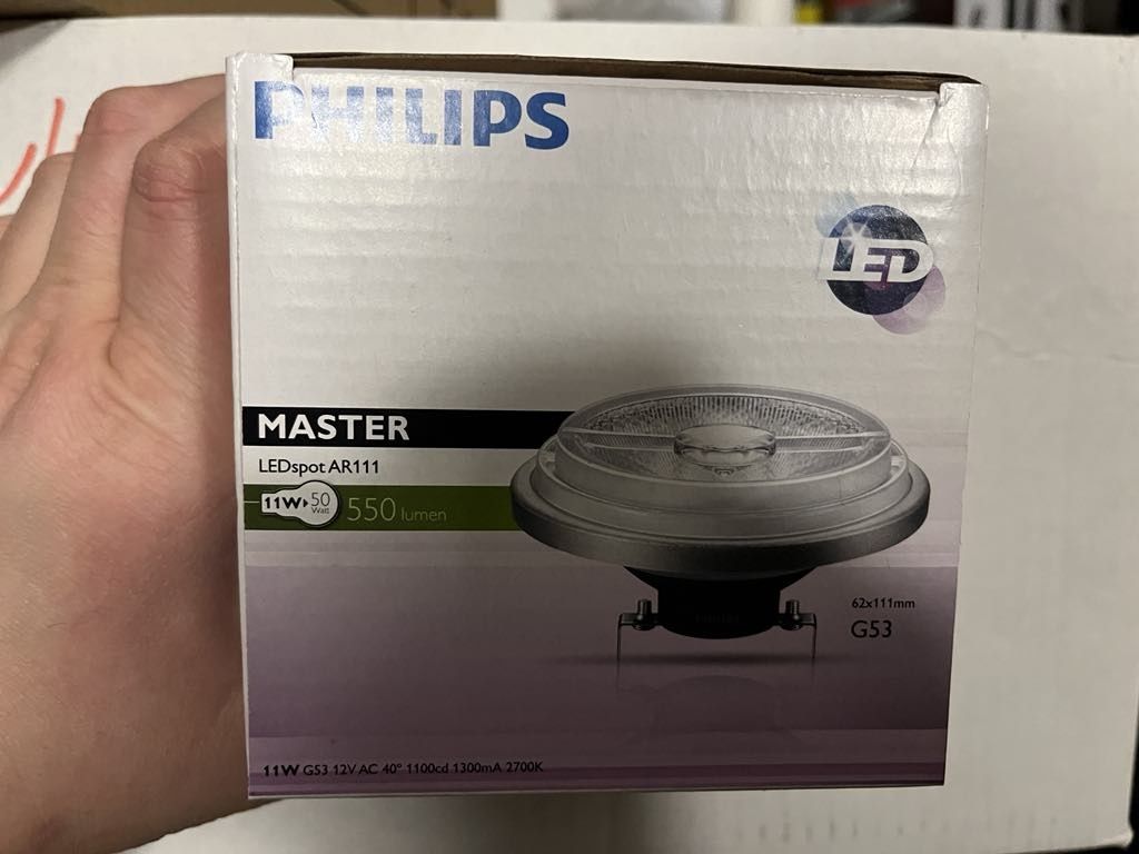Phillips Master, Wkład do lamp halogenowych, LED 11W