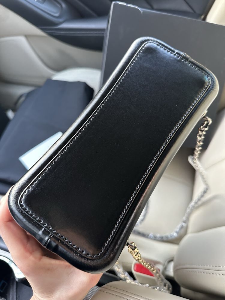 Женский кожаный рюкзак шанель chanel