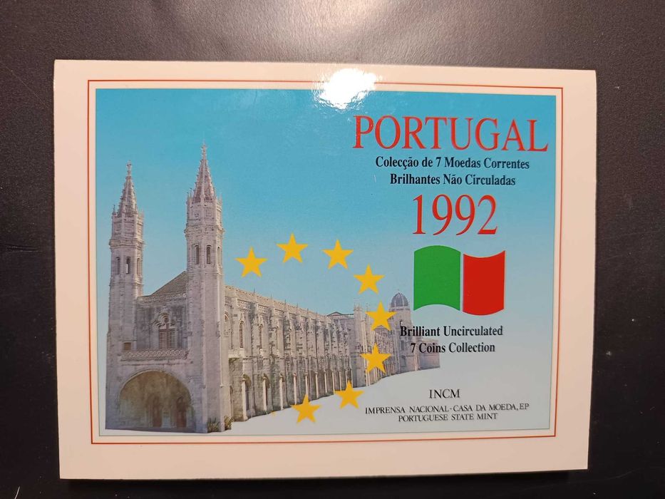 1992 – BNC – Série anual de moedas correntes