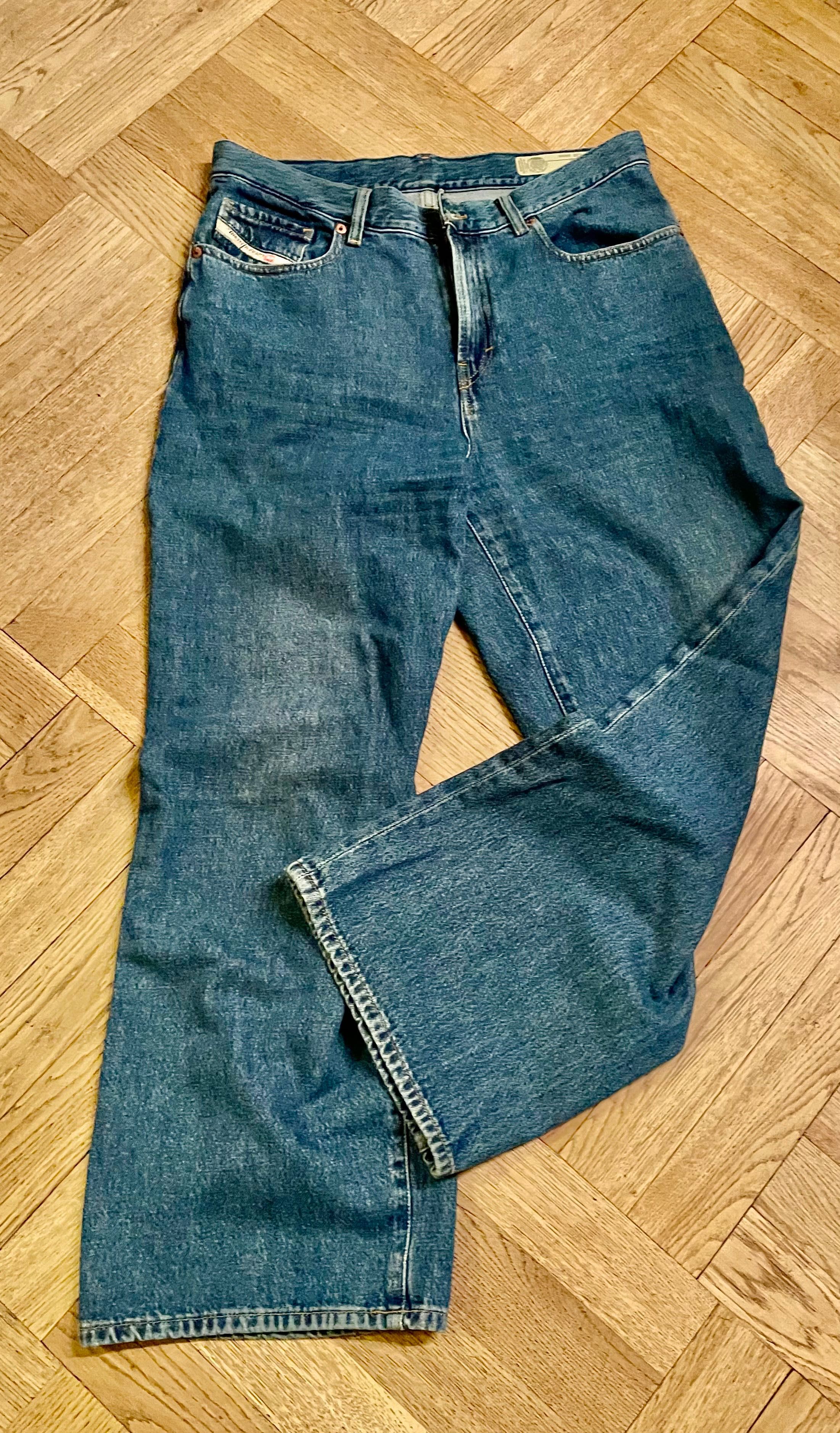 Diesel jeansy regular 31/32 wysoki stan