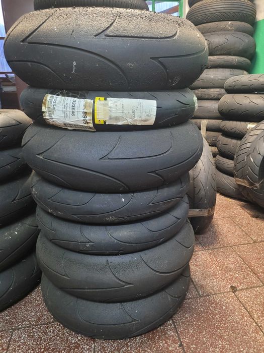 opony motocyklowe okazja pakiet 100zł szt 180/55/17 120/70/17 itp