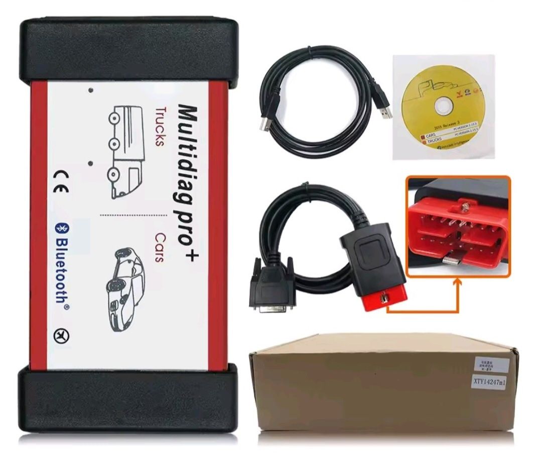 Zestaw Tablet + Multidiag pro+  osobowe, dostawcze, ciężarowe naczepy