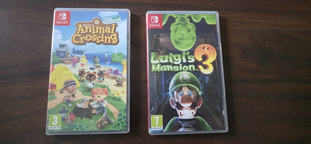 Nintendo Switch box + 5 gier