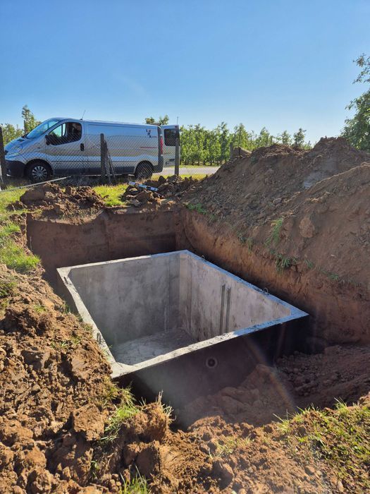 Szambo Betonowe Zbiornik Na Deszczówkę PIWNICA Kanał 10m3 Kock