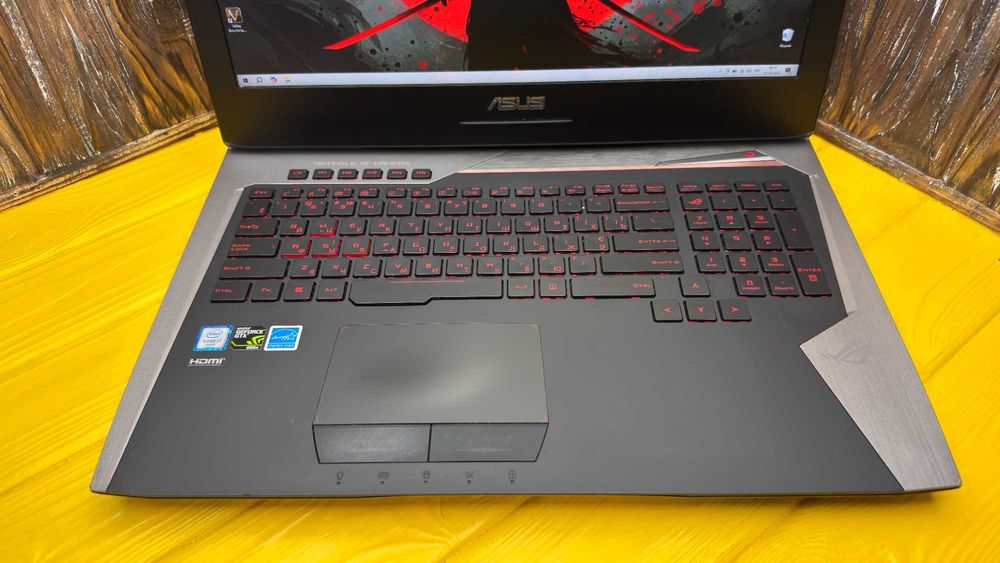 17 дюймовий Геймерський Ноутбук Asus RoG G752VL /GTX 965M 2GB/ГАРАНТІЯ