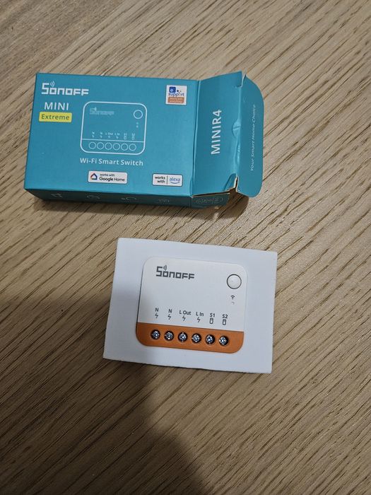 SONOFF MINIR4 Inteligentny Przełącznik Sterownik Dopuszkowy WiFi 2,4G