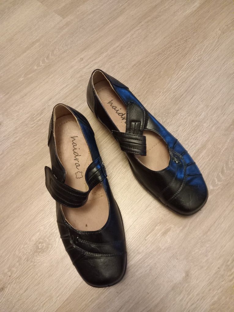 Buty damskie skórzane 38