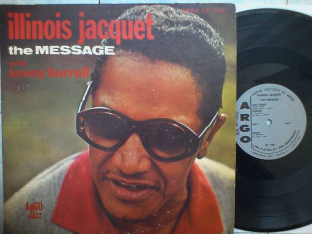 lp jazz Illinois Jacquet \ The Message 1963 MONO USA Orig.