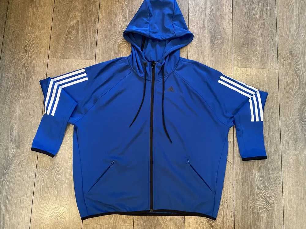 Худі Adidas Gym Hoodie Blue Climalite